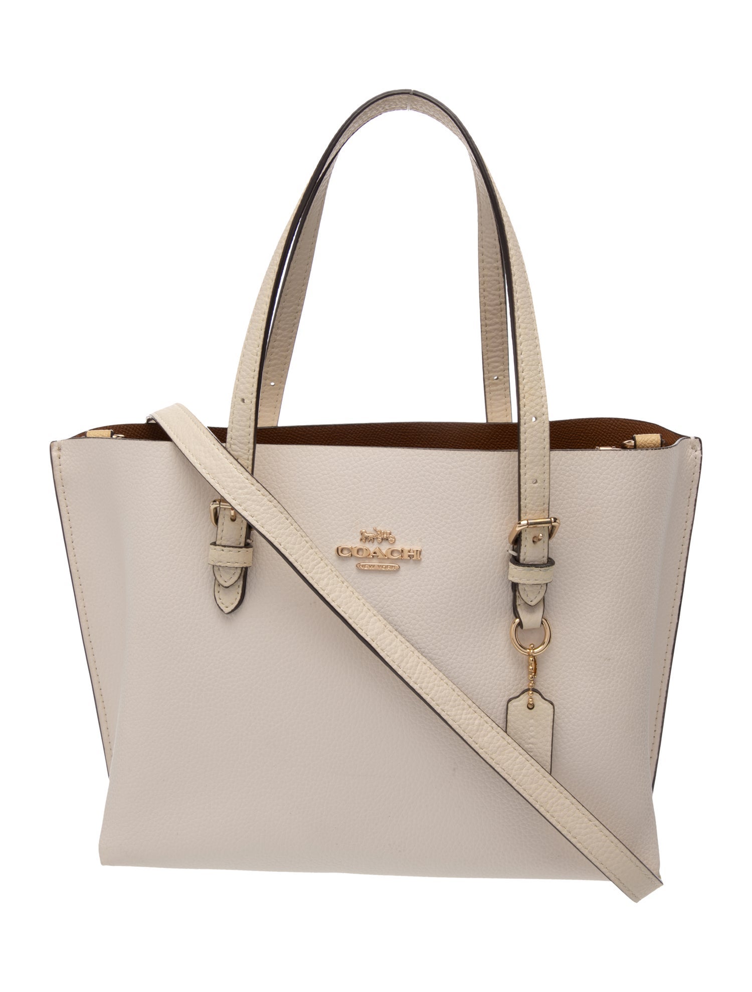 Coach Leather Top Handle Bag