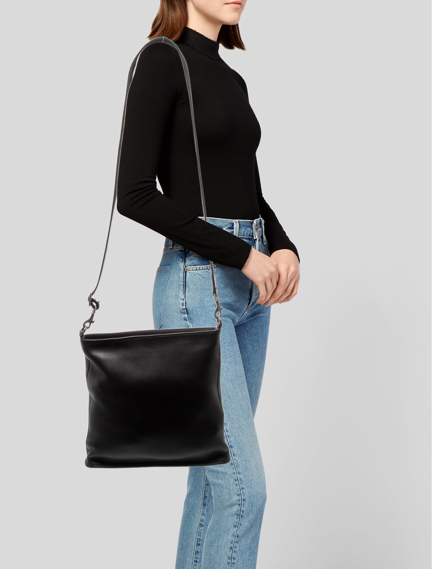 Coach Leather Shoulder Bag