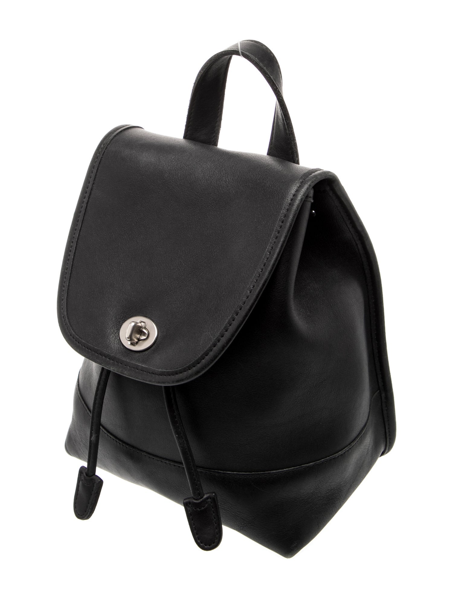 Coach Leather Backpack