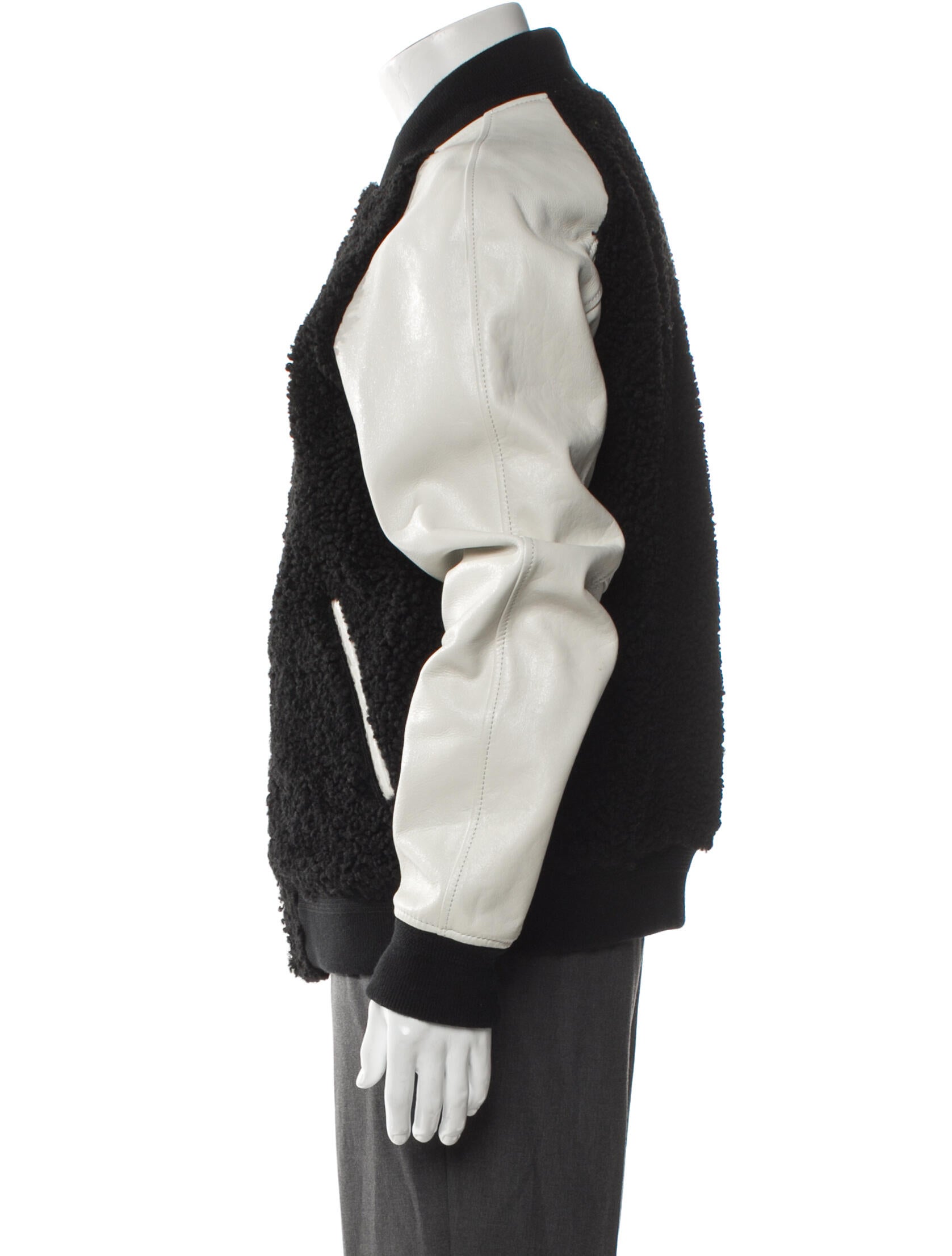 Coach Shearling Bomber Jacket