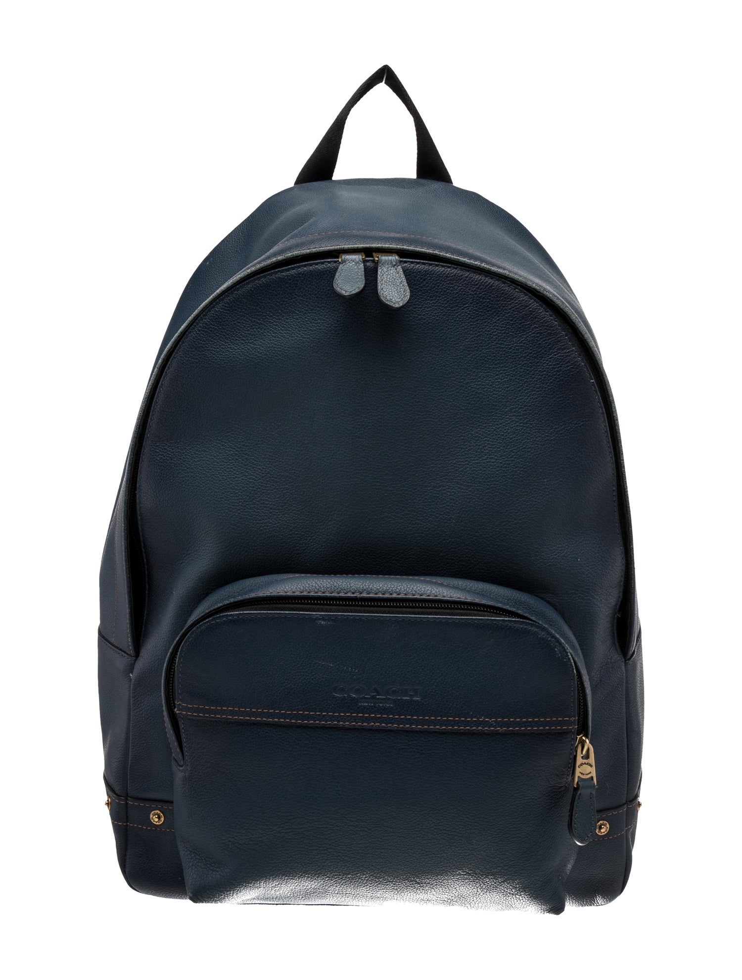 Coach Leather Backpack