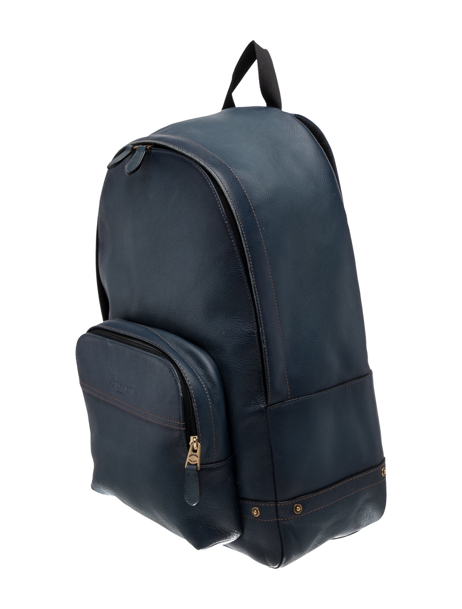 Coach Leather Backpack