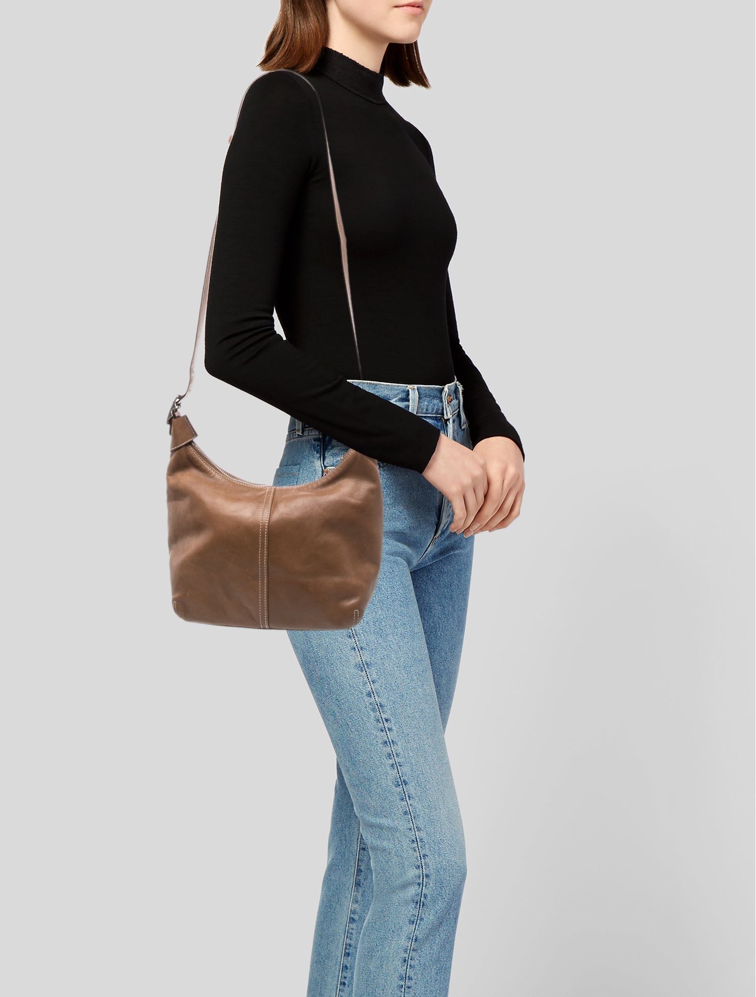 Coach Leather Shoulder Bag