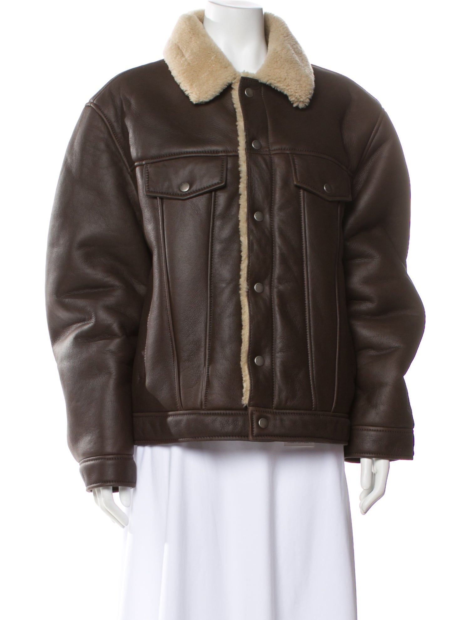Coach Shearling Fur Jacket w/ Tags
