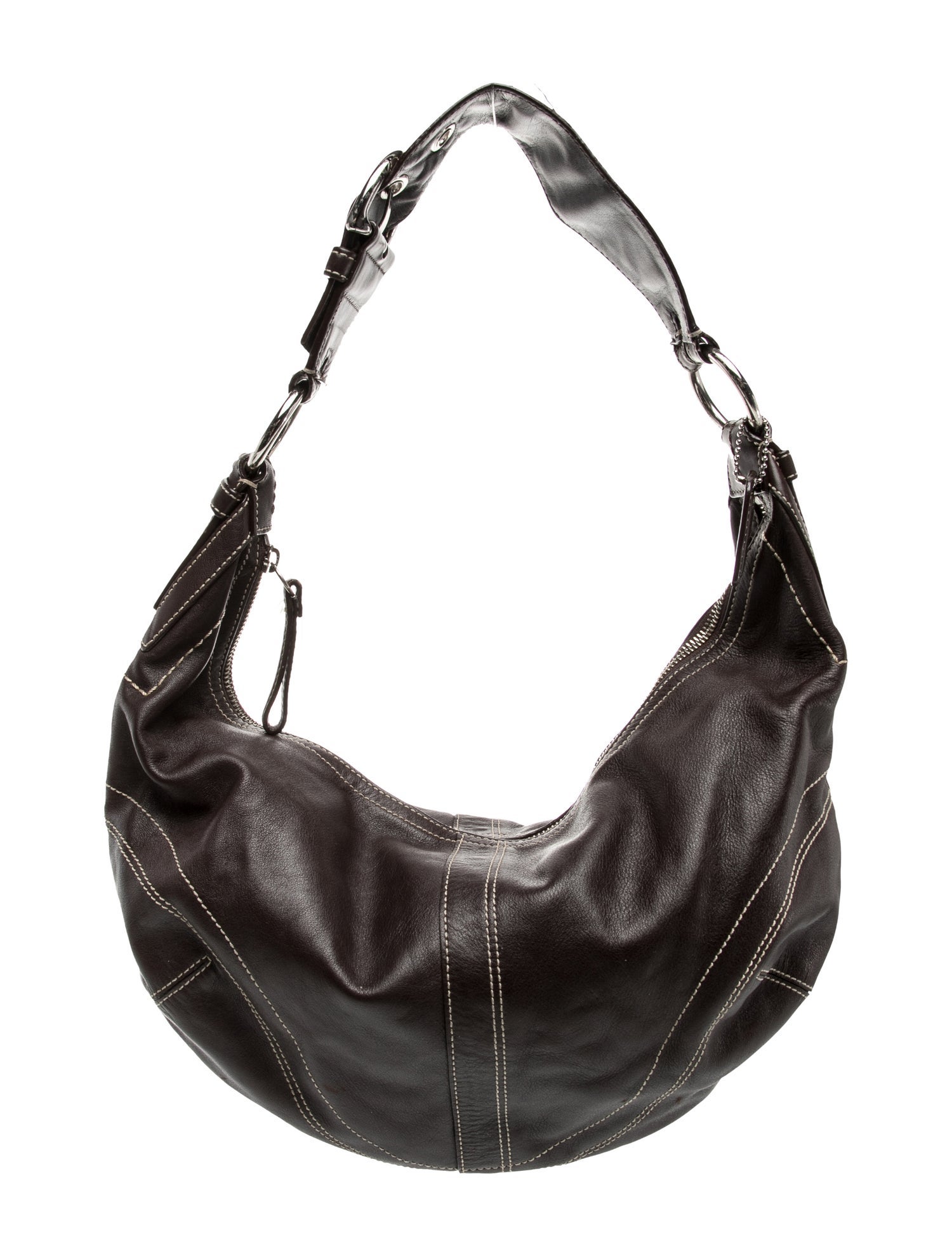 Coach Leather Shoulder Bag