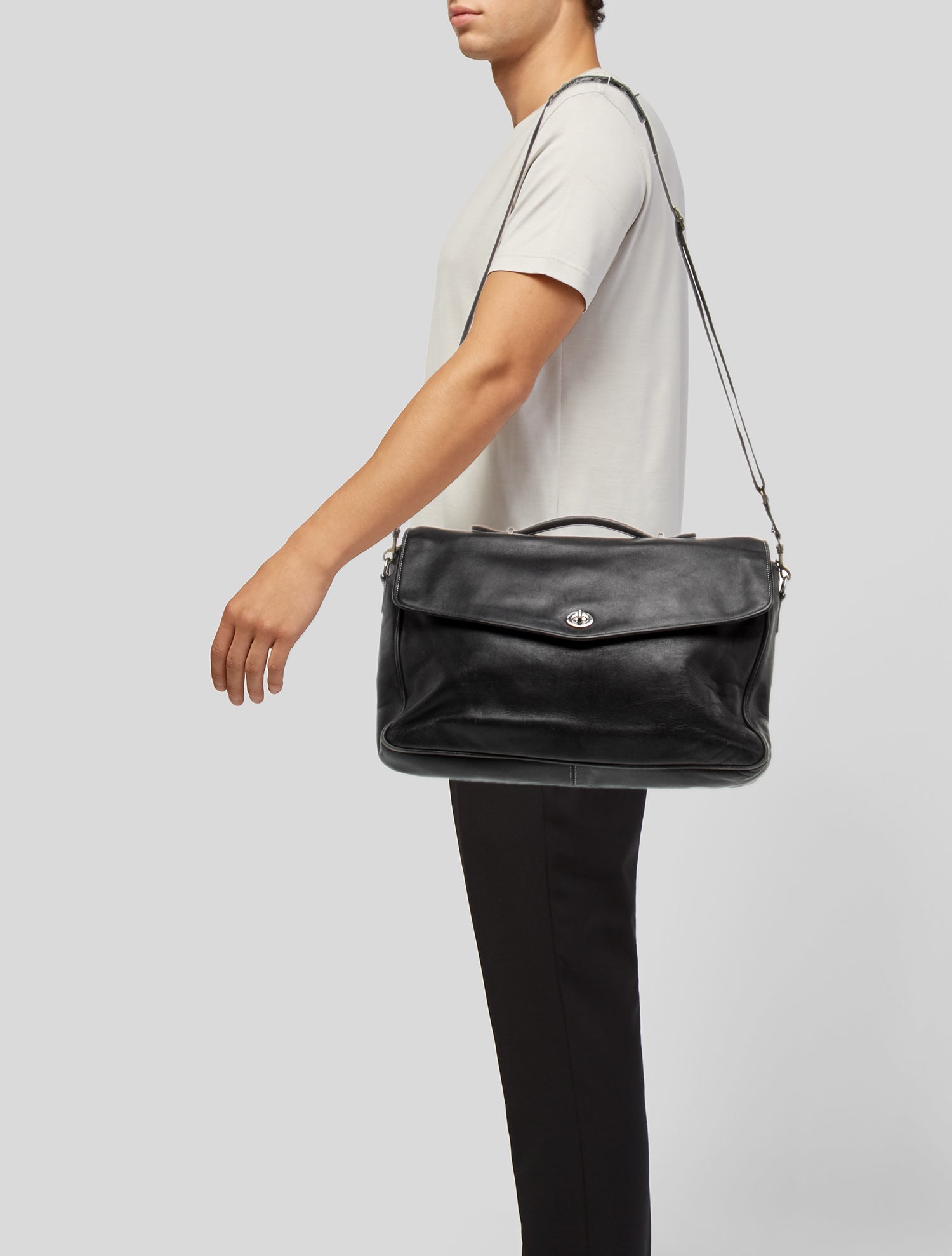 Coach Leather Briefcase