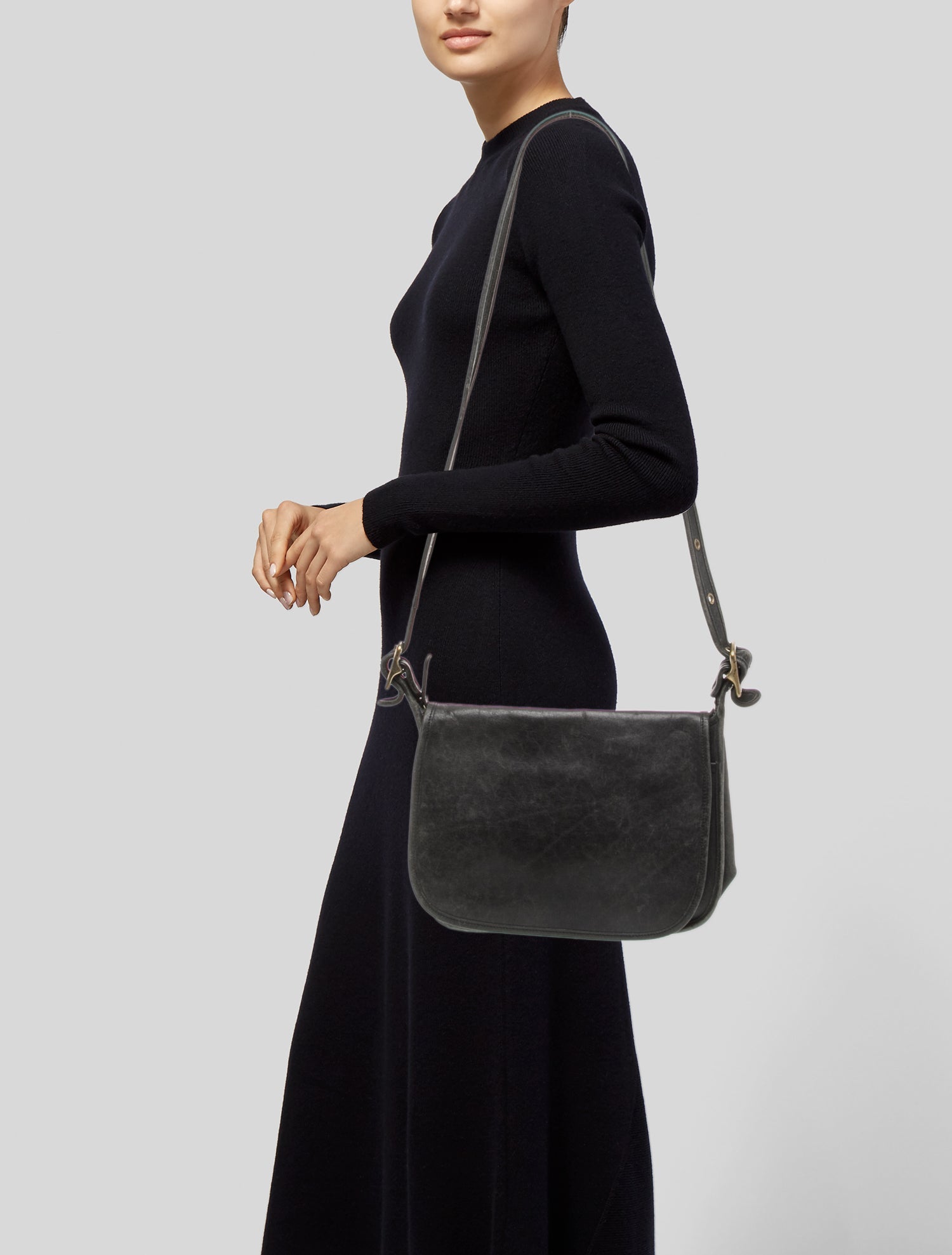 Coach Leather Shoulder Bag