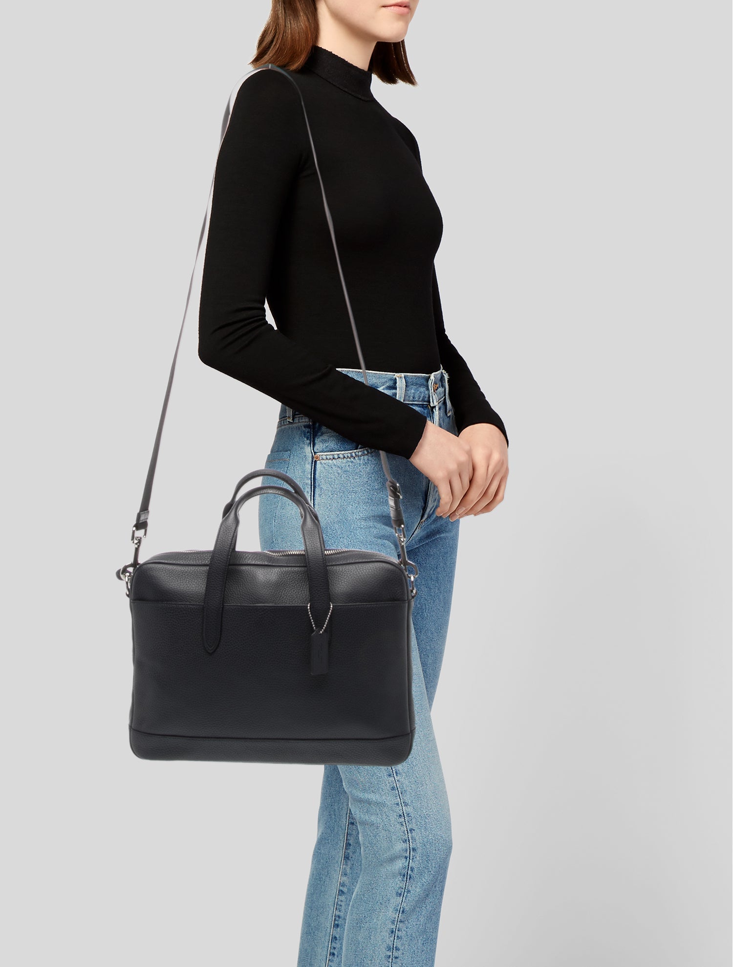 Coach Leather Briefcase