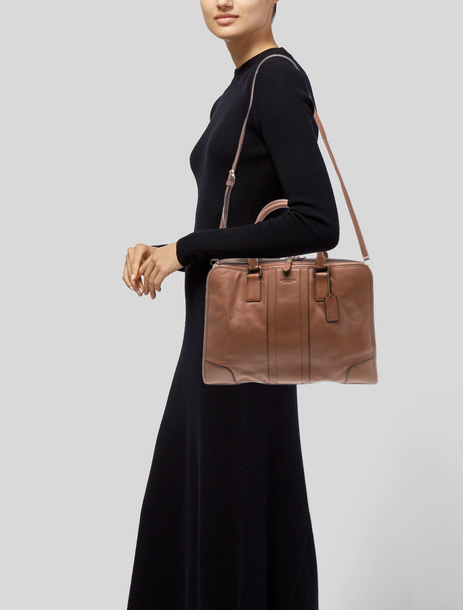 Coach Leather Crossbody Bag