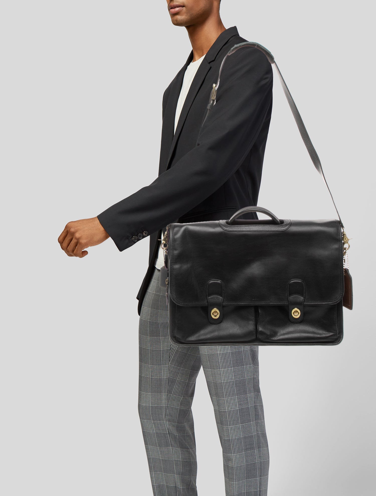 Coach Leather Briefcase