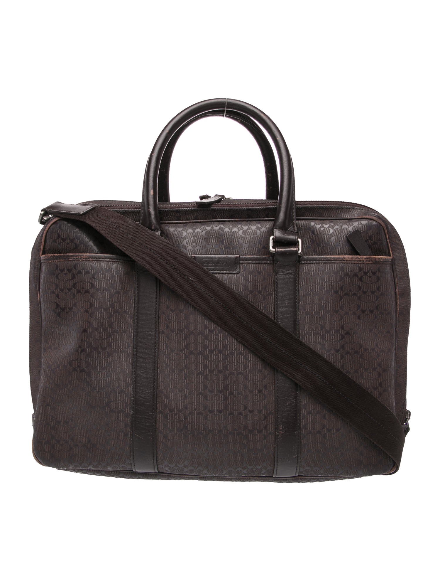 Coach Leather Briefcase