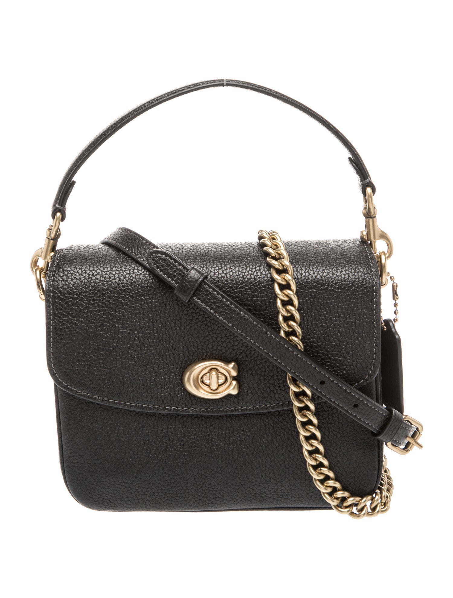 Coach Leather Top Handle Bag w/ Tags