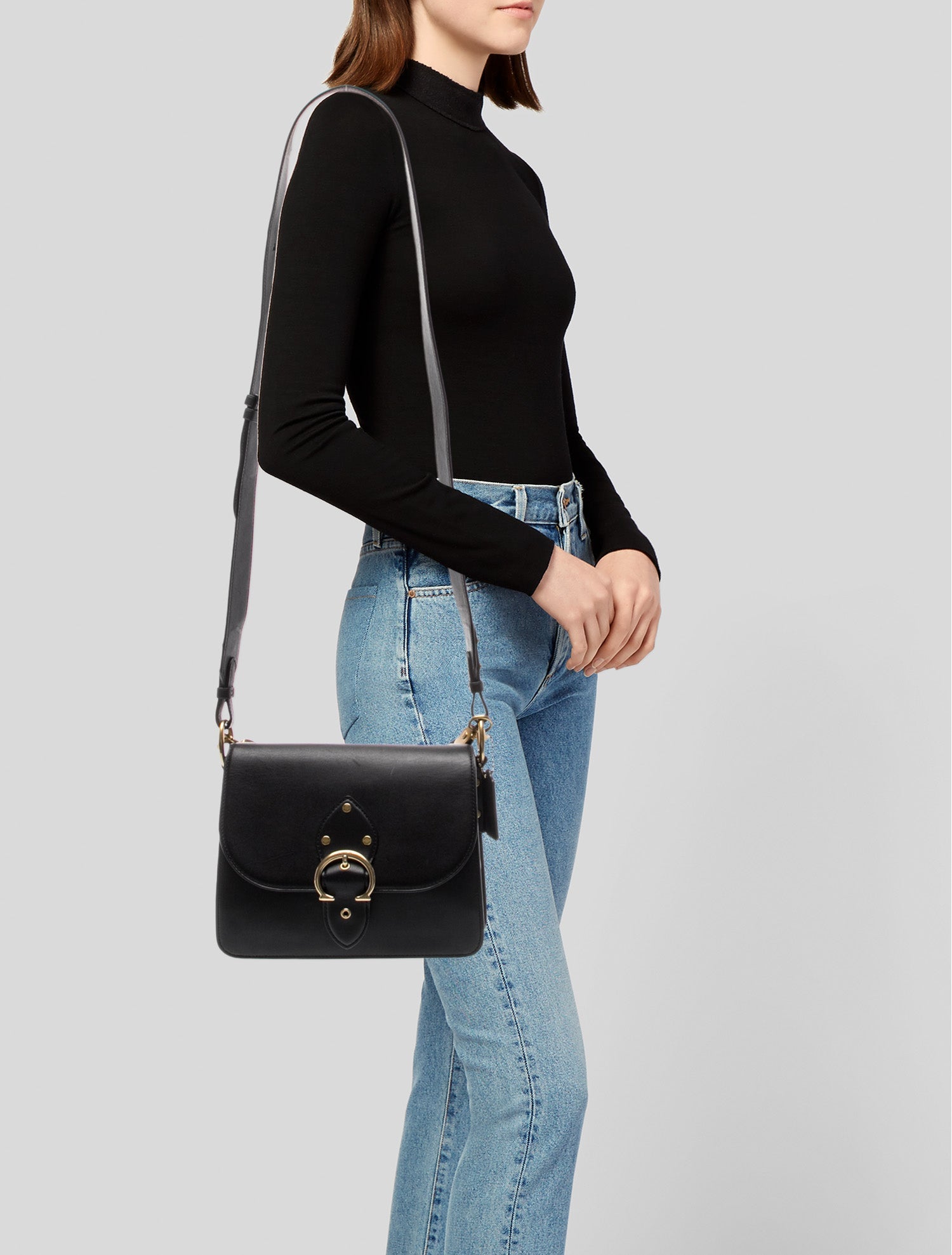 Coach Leather Crossbody Bag