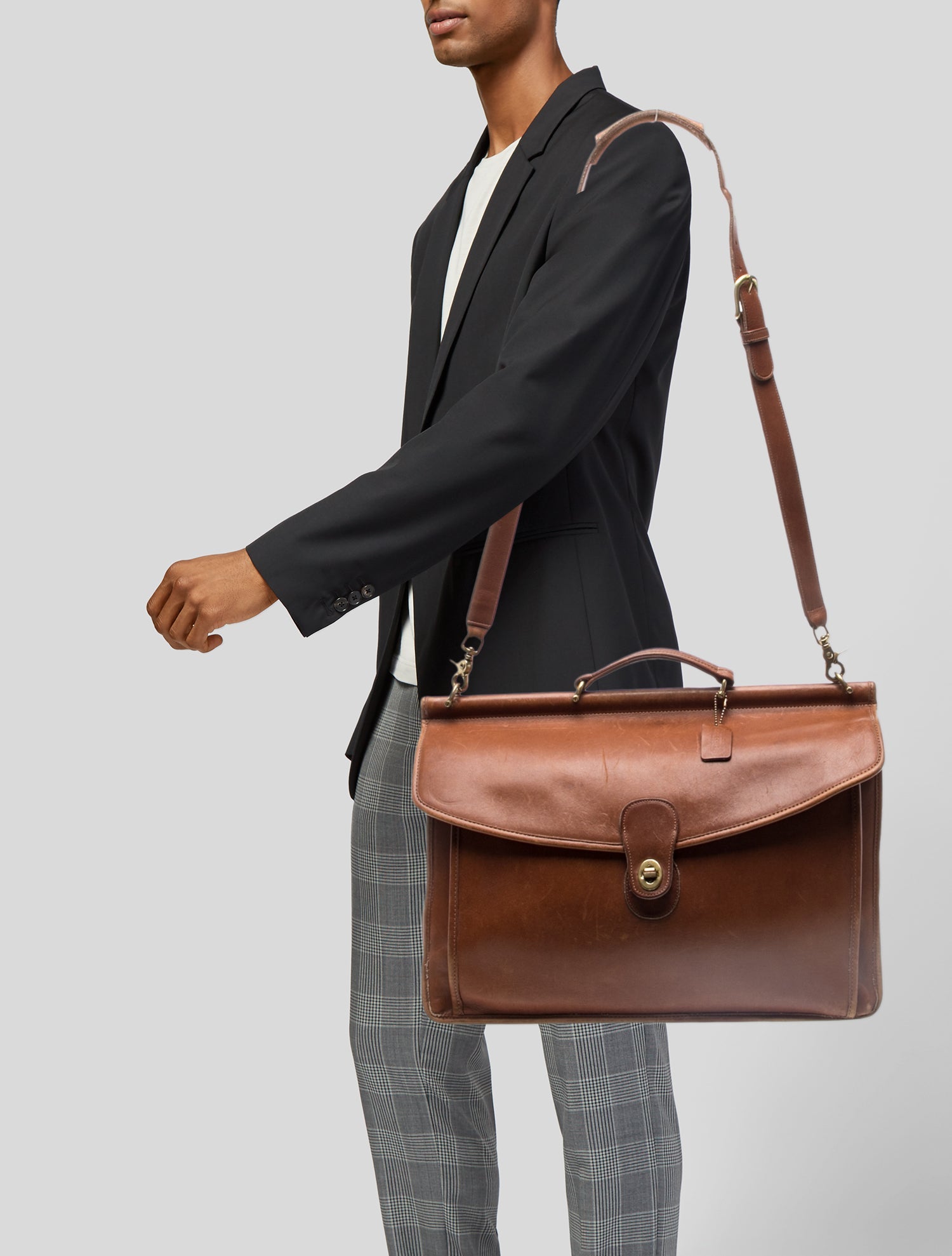 Coach Leather Crossbody Bag