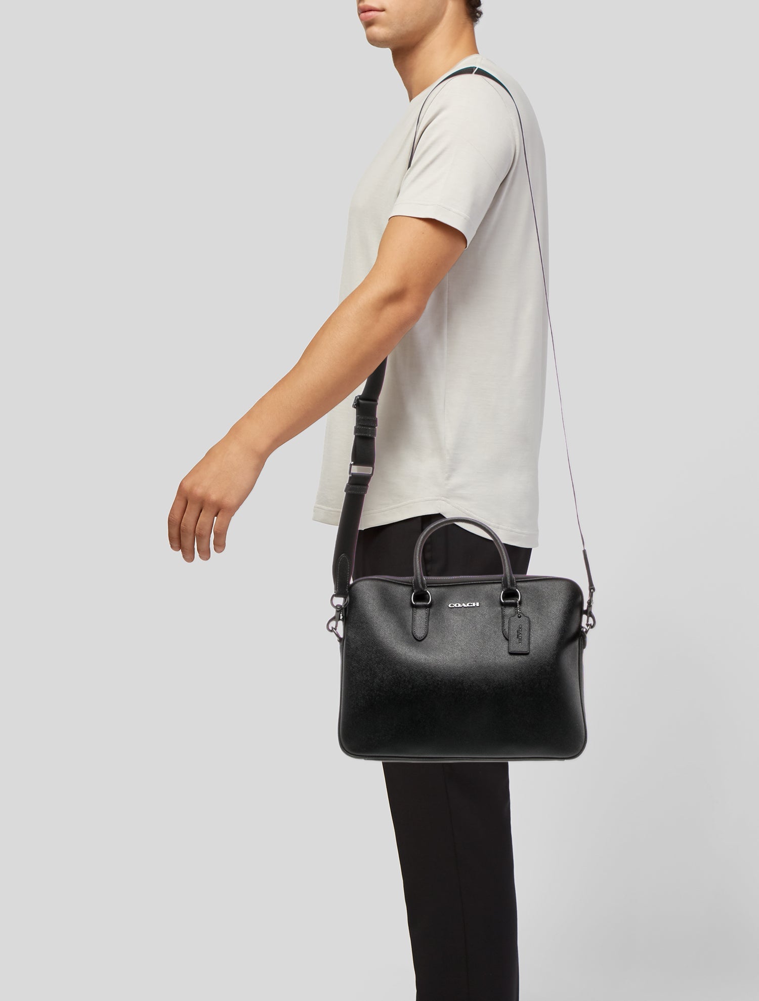 Coach Leather Briefcase