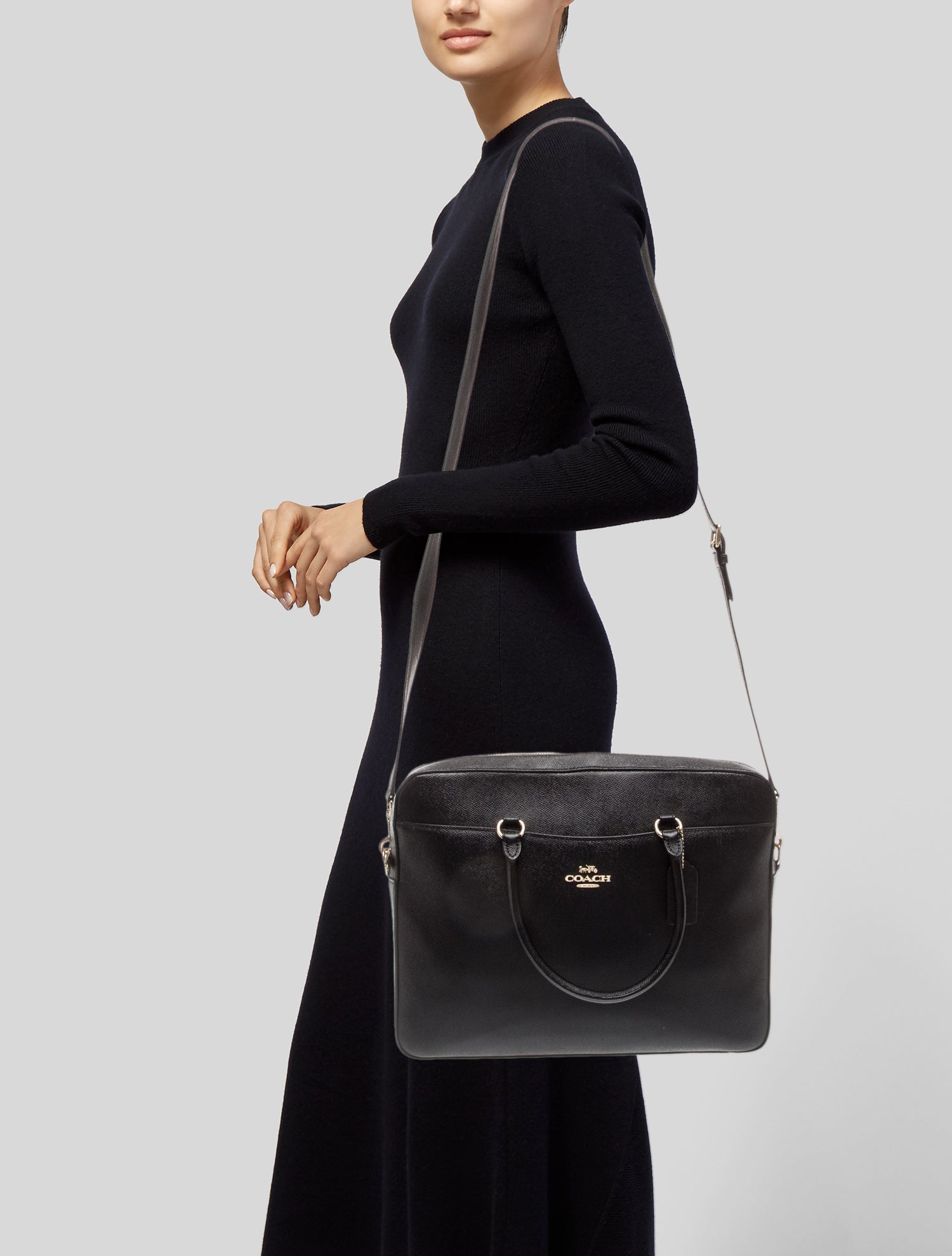 Coach Leather Briefcase