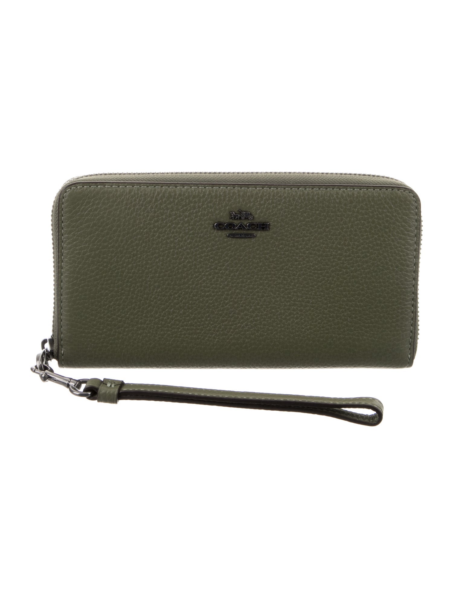 Coach Leather Wristlet