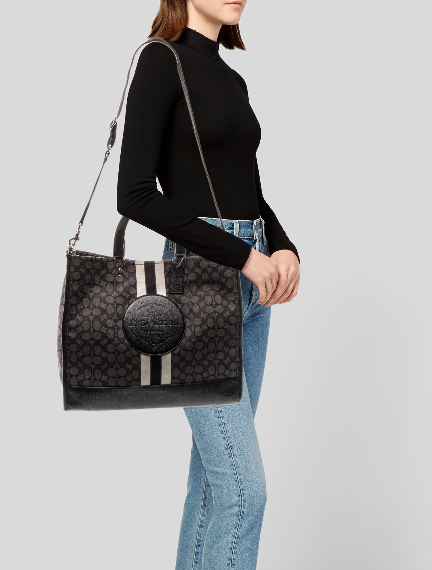 Coach Canvas Messenger Bag