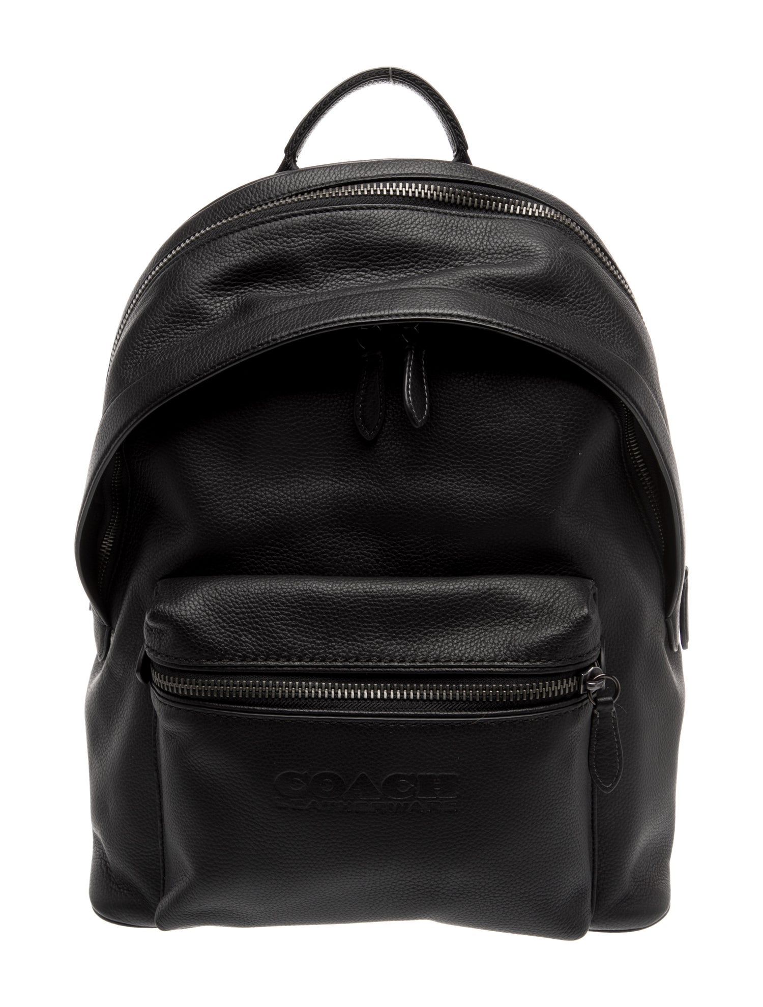 Coach Leather Backpack