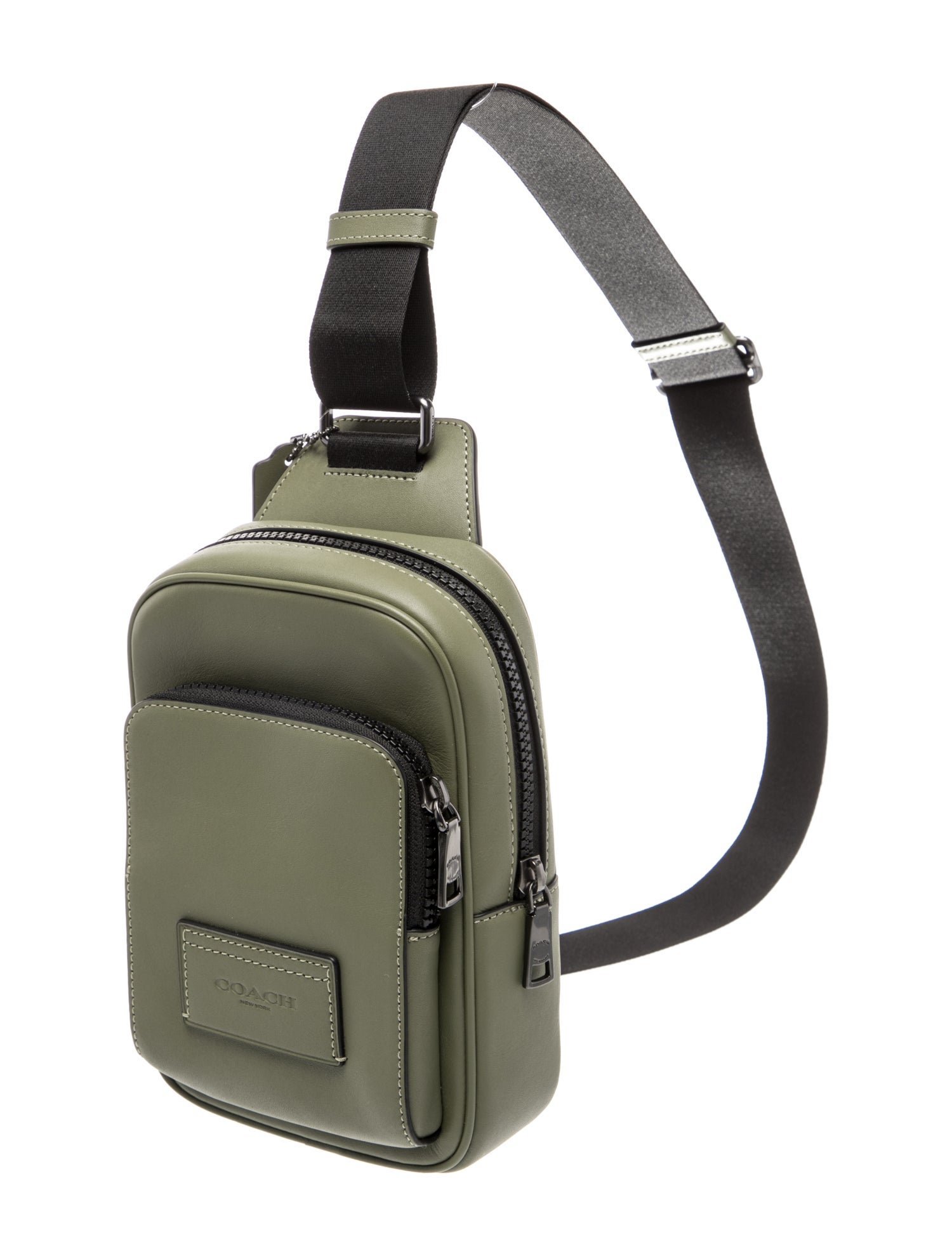 Coach Leather Backpack