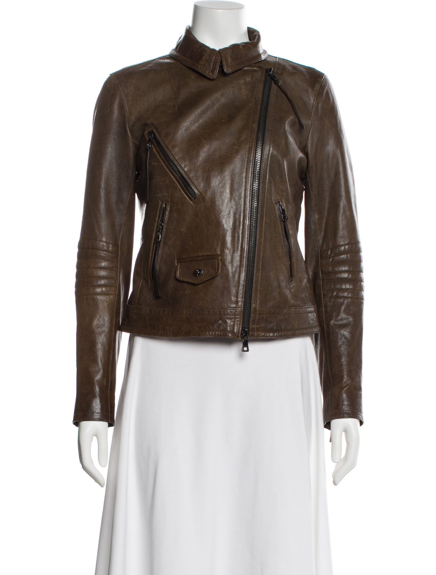 Coach Leather Biker Jacket