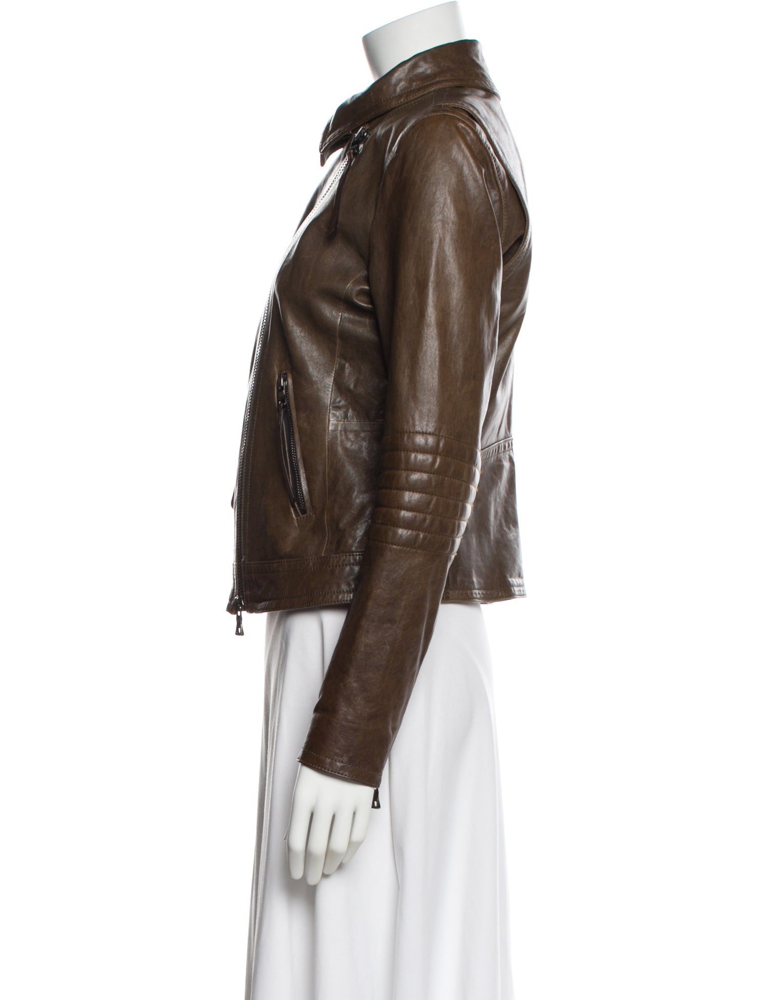 Coach Leather Biker Jacket