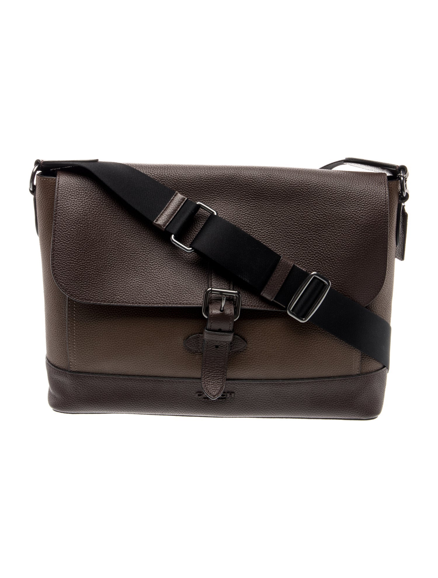 Coach Leather Messenger Bag