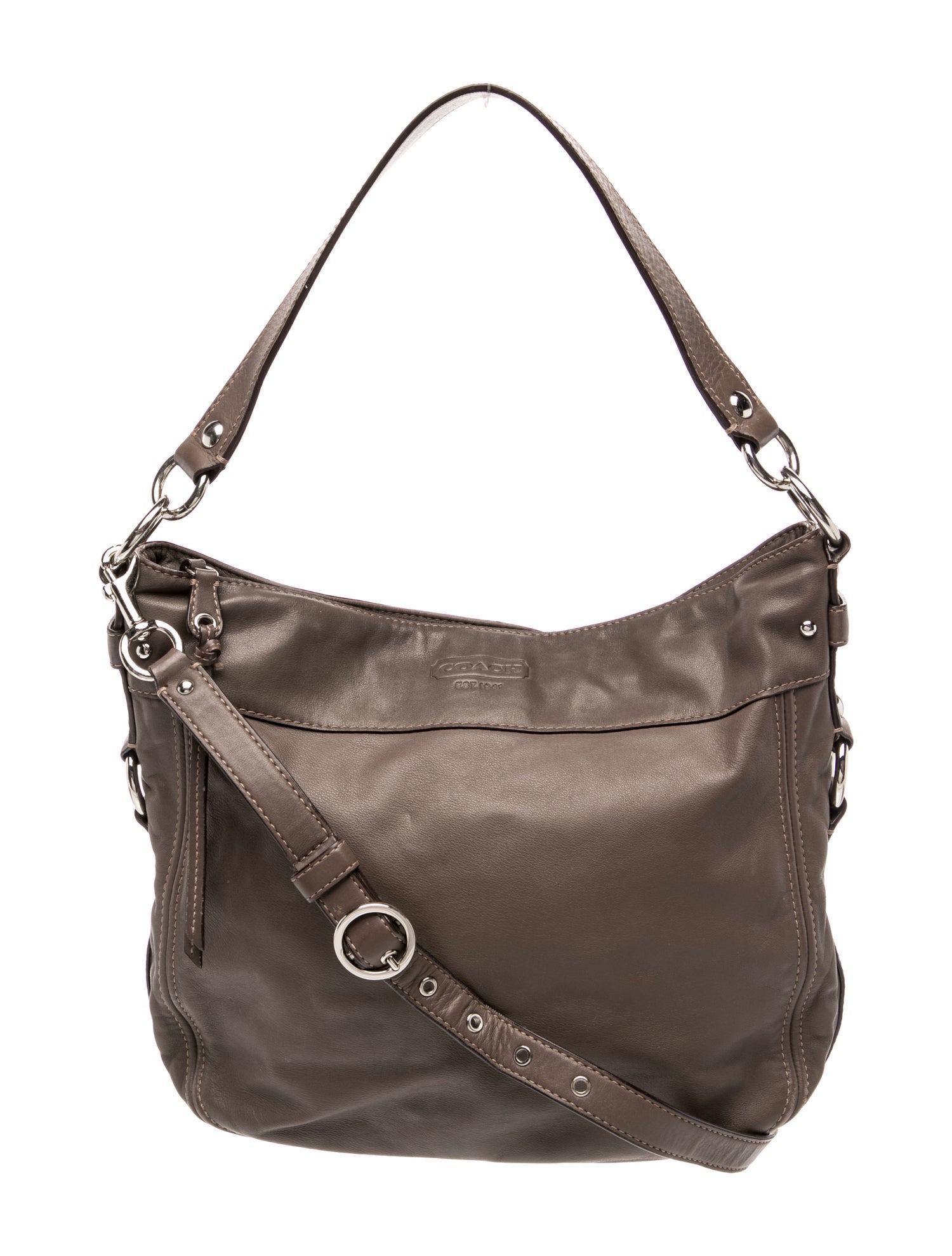 Coach Leather Hobo