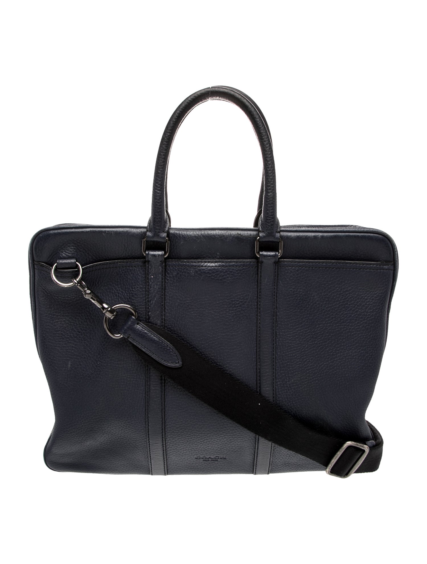 Coach Leather Messenger Bag