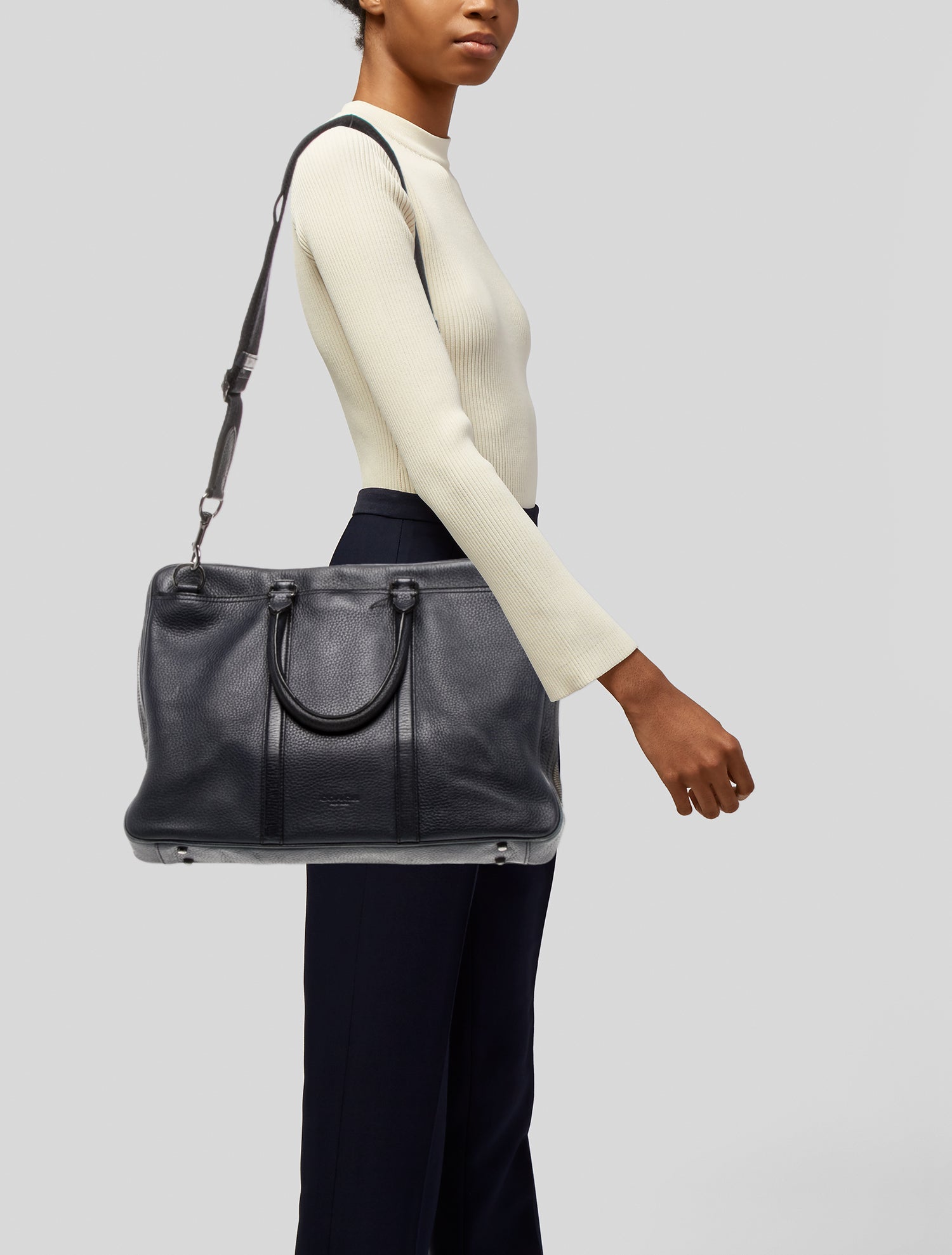 Coach Leather Messenger Bag