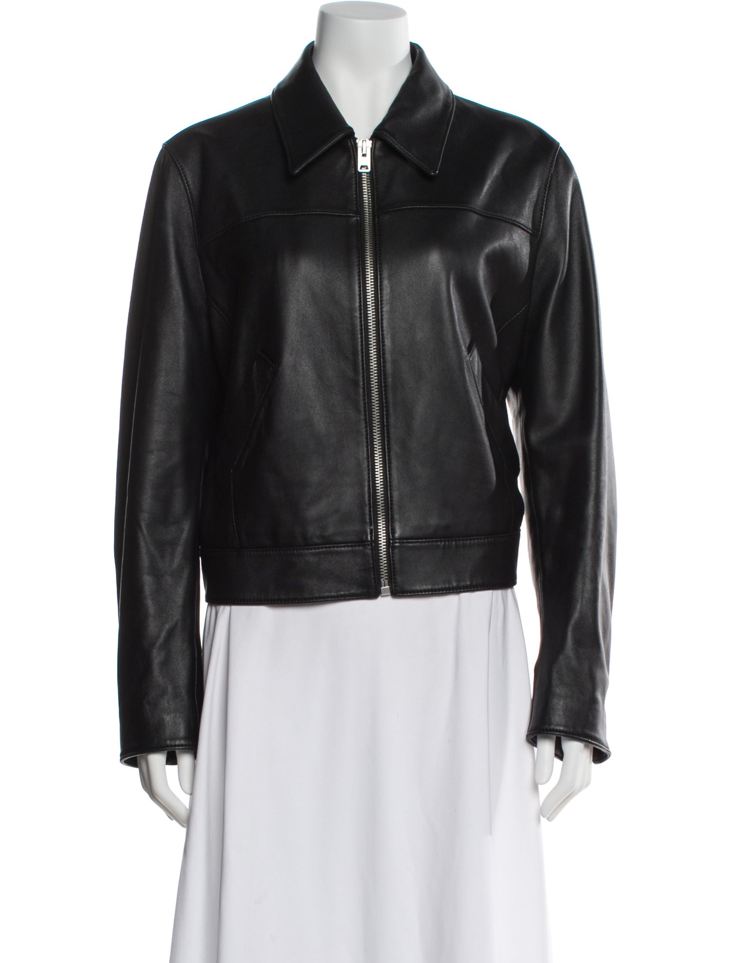 Coach Leather Biker Jacket