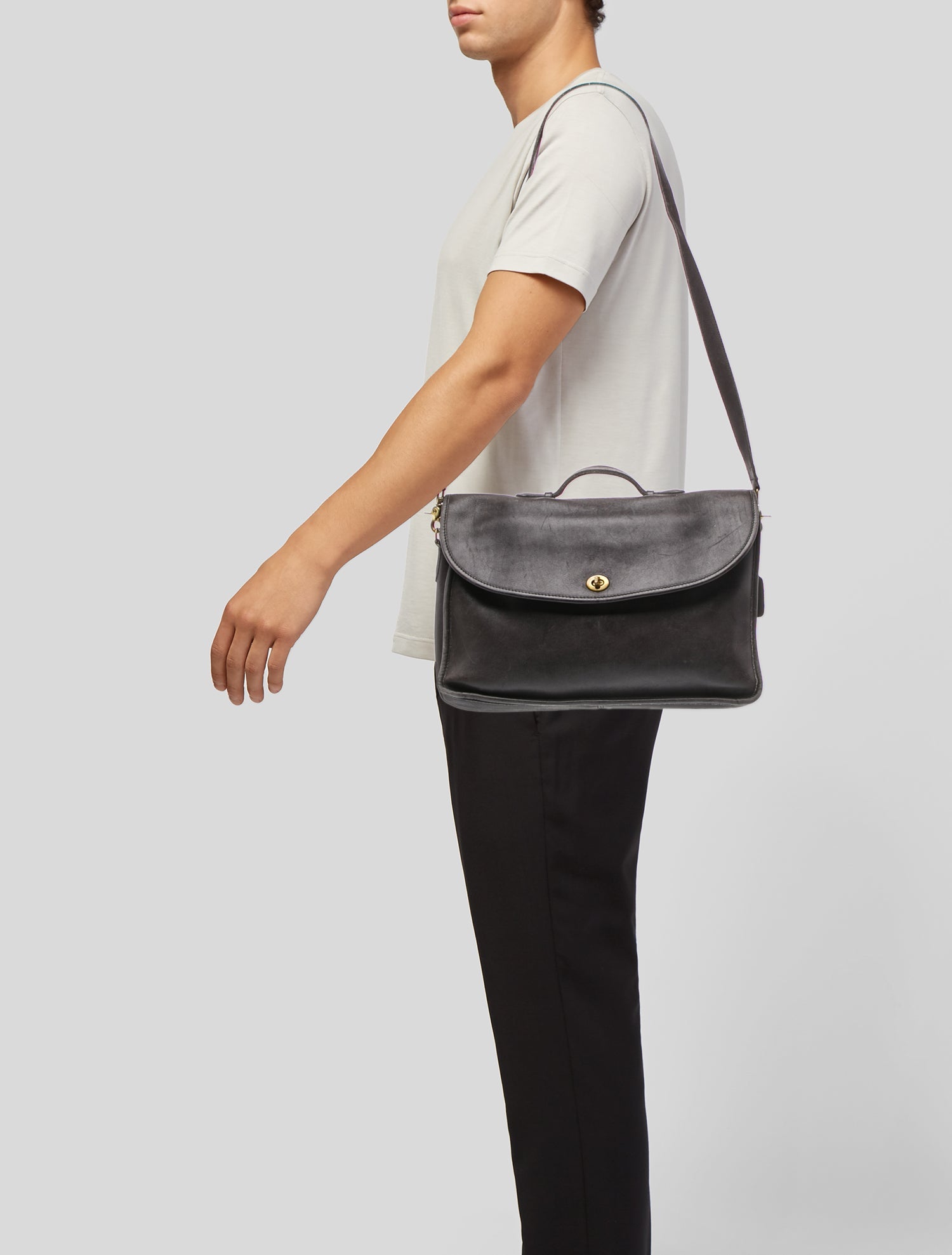 Coach Leather Crossbody Bag