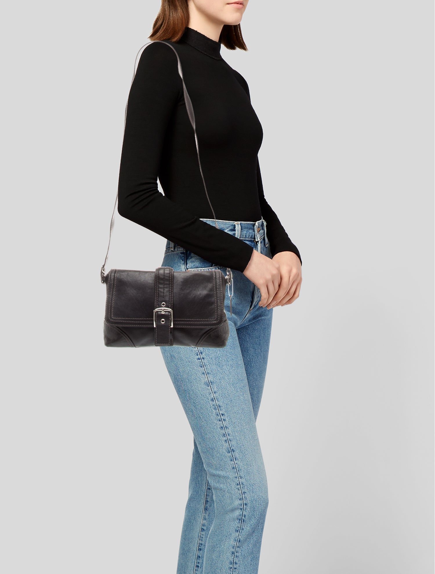 Coach Leather Crossbody Bag