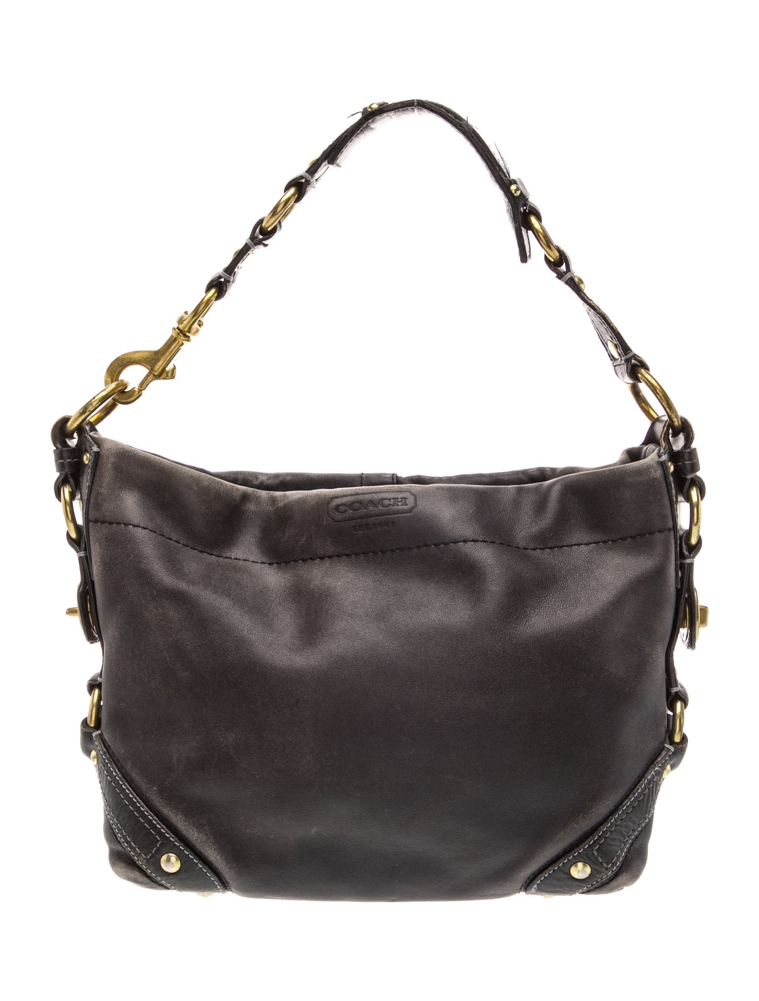 Coach Leather Shoulder Bag