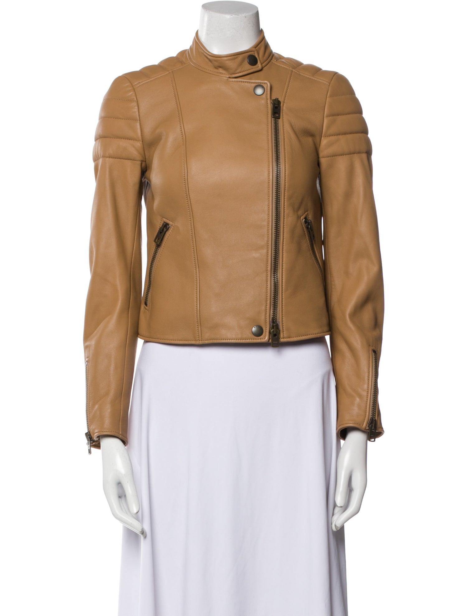 Coach Leather Biker Jacket