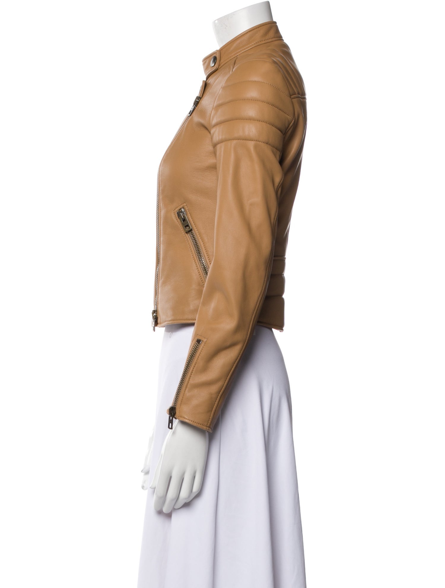 Coach Leather Biker Jacket