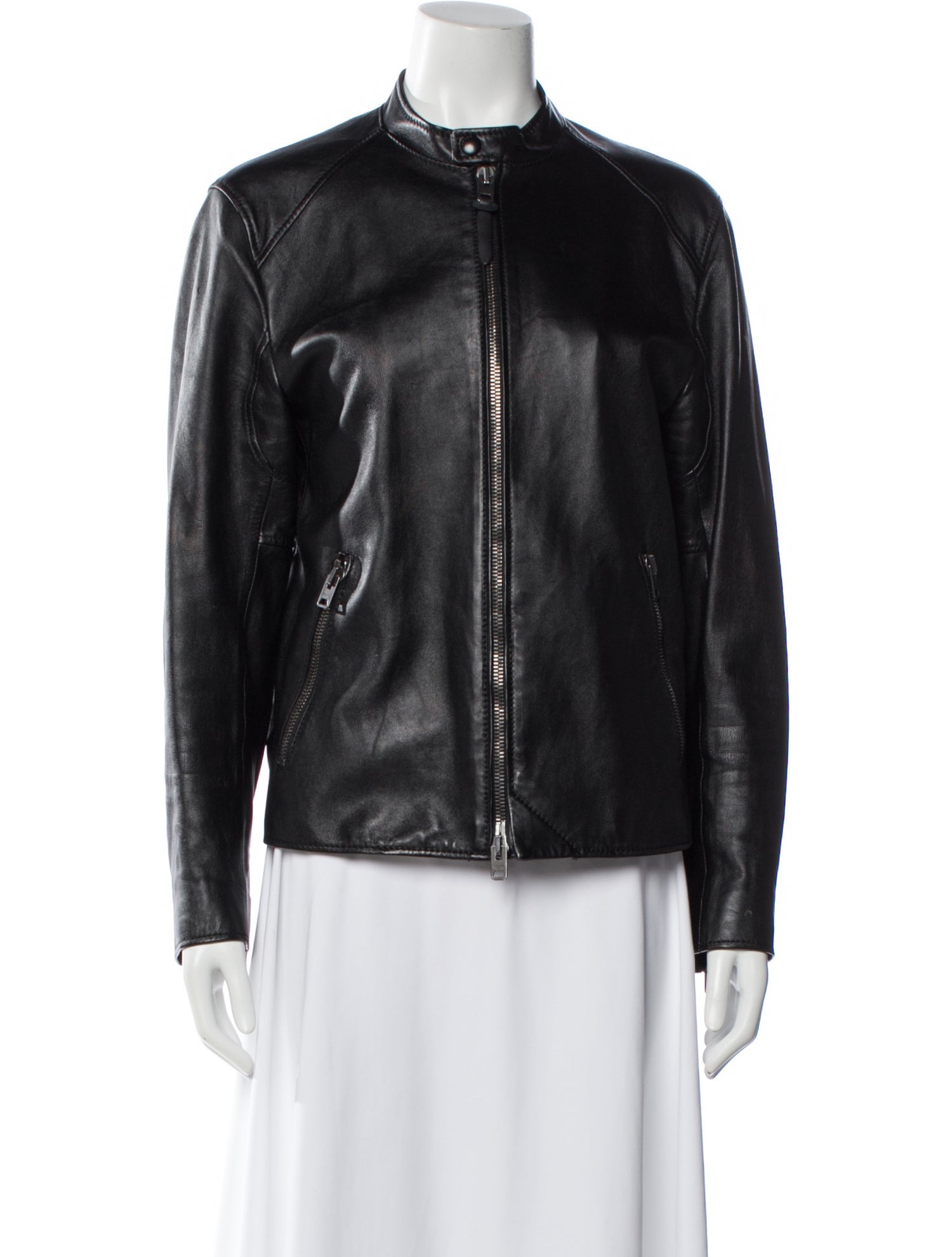 Coach Leather Biker Jacket