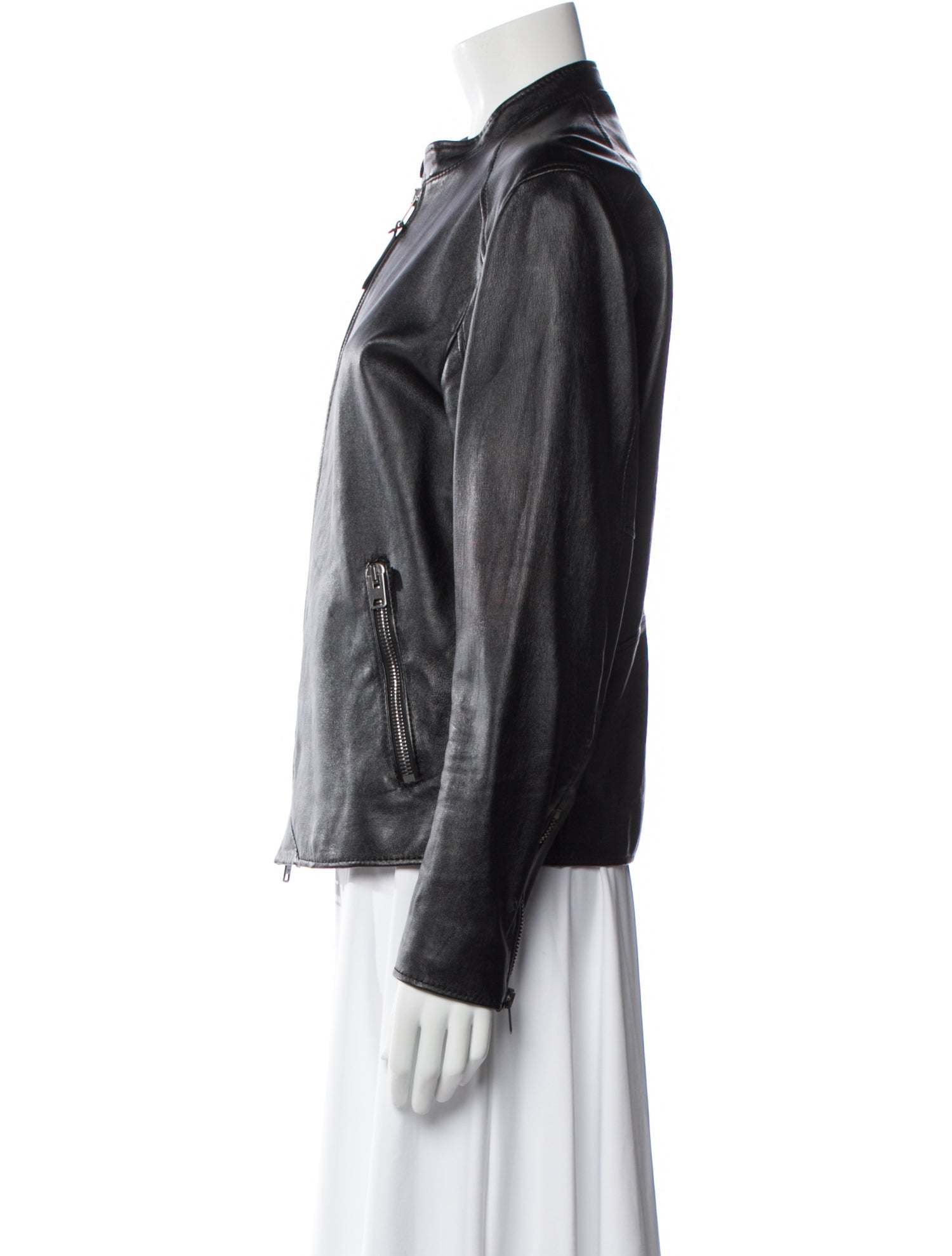Coach Leather Biker Jacket