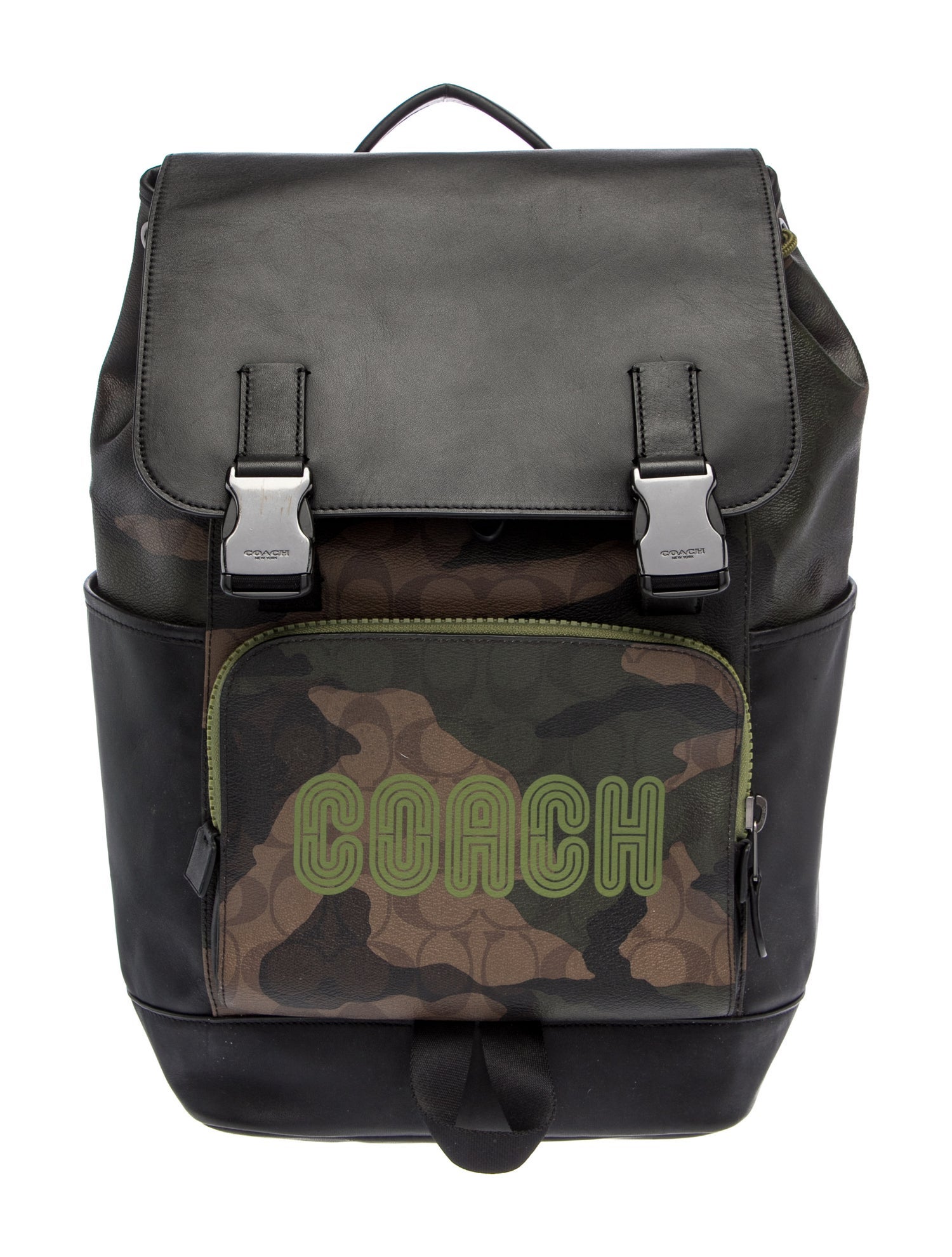 Coach Leather Backpack