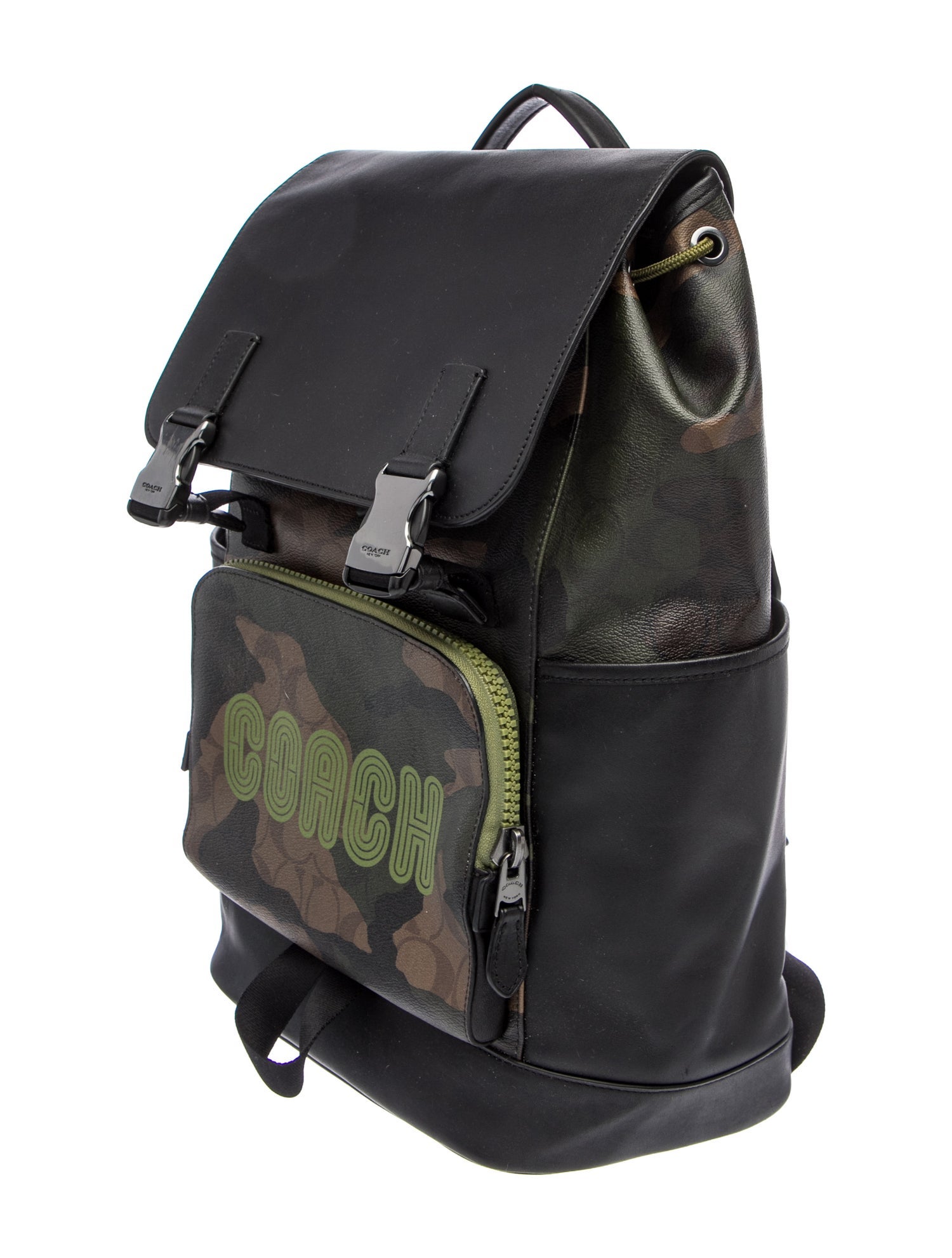 Coach Leather Backpack