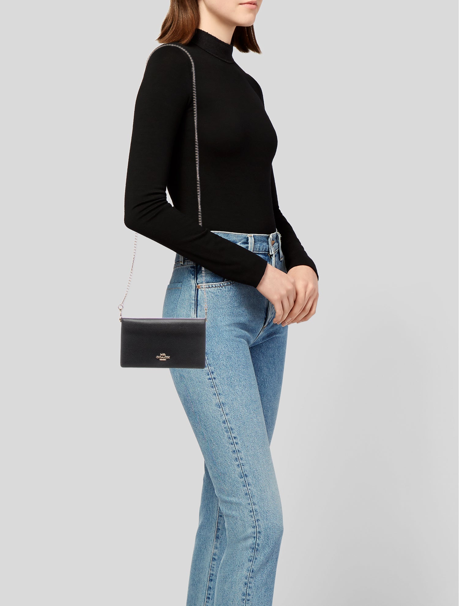 Coach Leather Clutch