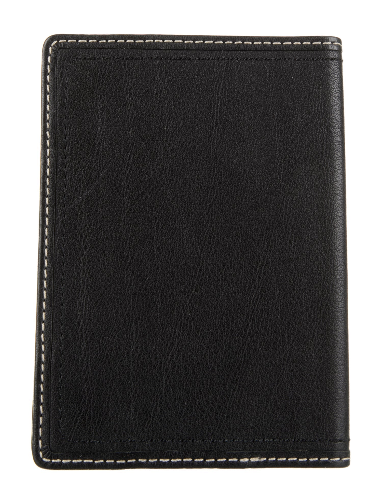 Coach Black Leather Passport Cover