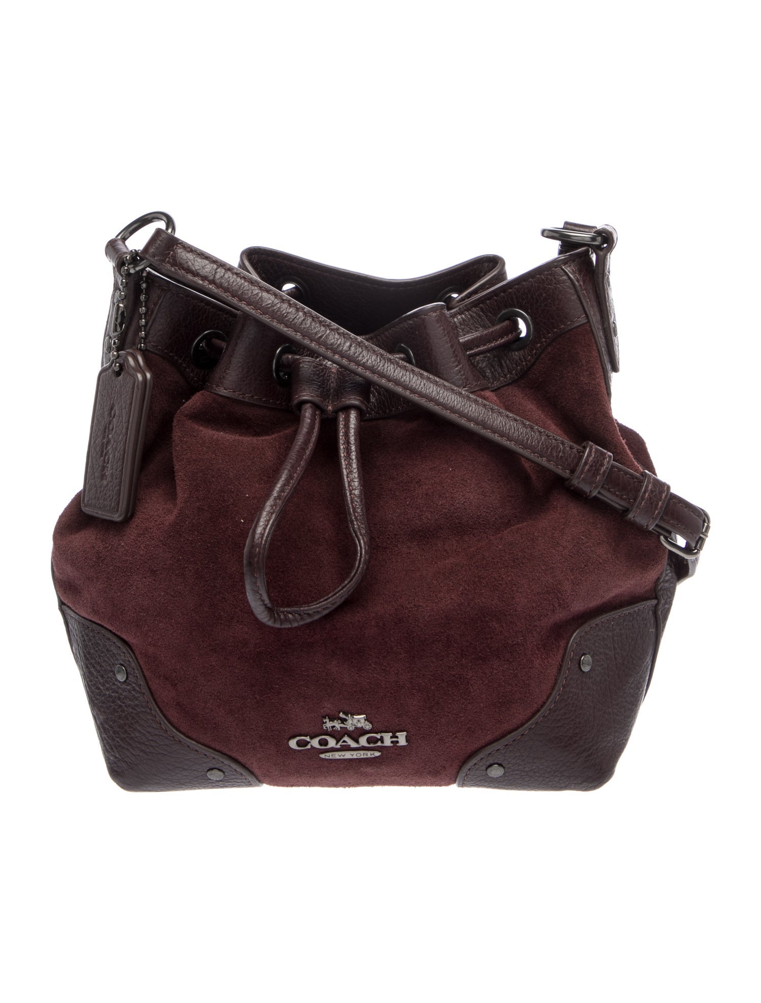 Coach Suede Bucket Bag