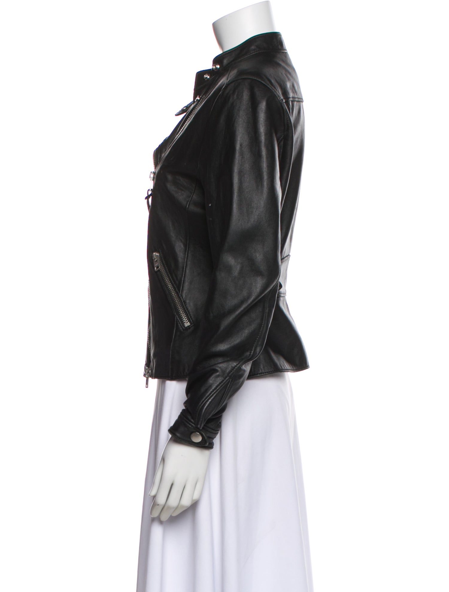 Coach Leather Biker Jacket