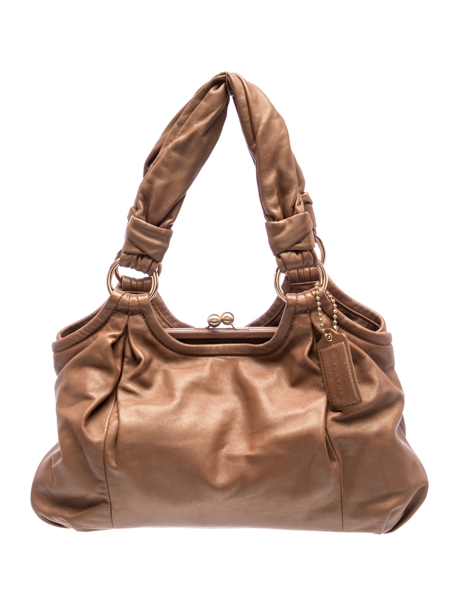 Coach Leather Hobo