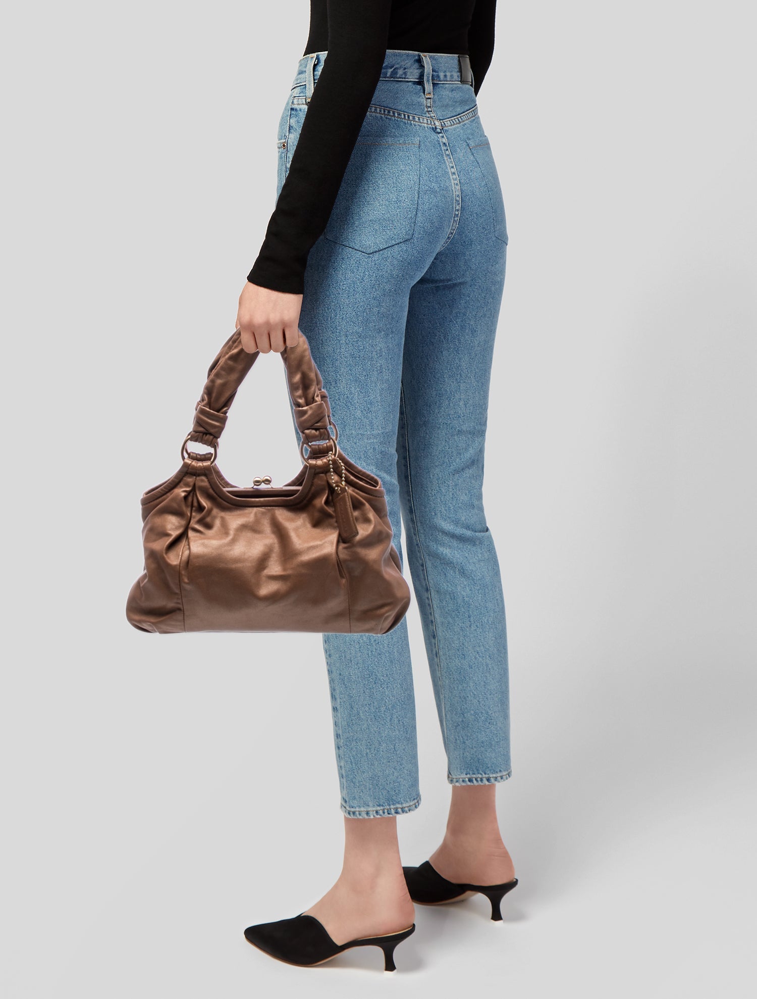 Coach Leather Hobo