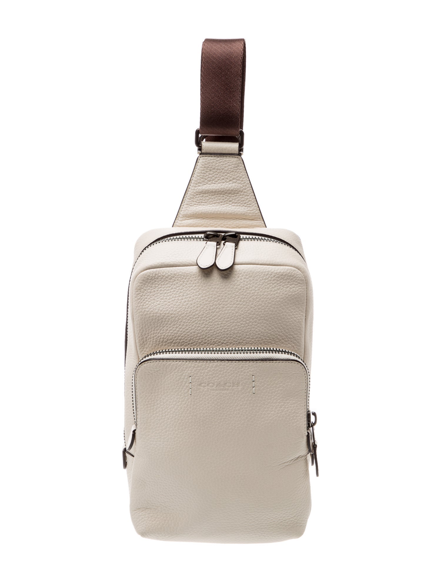 Coach Leather Backpack