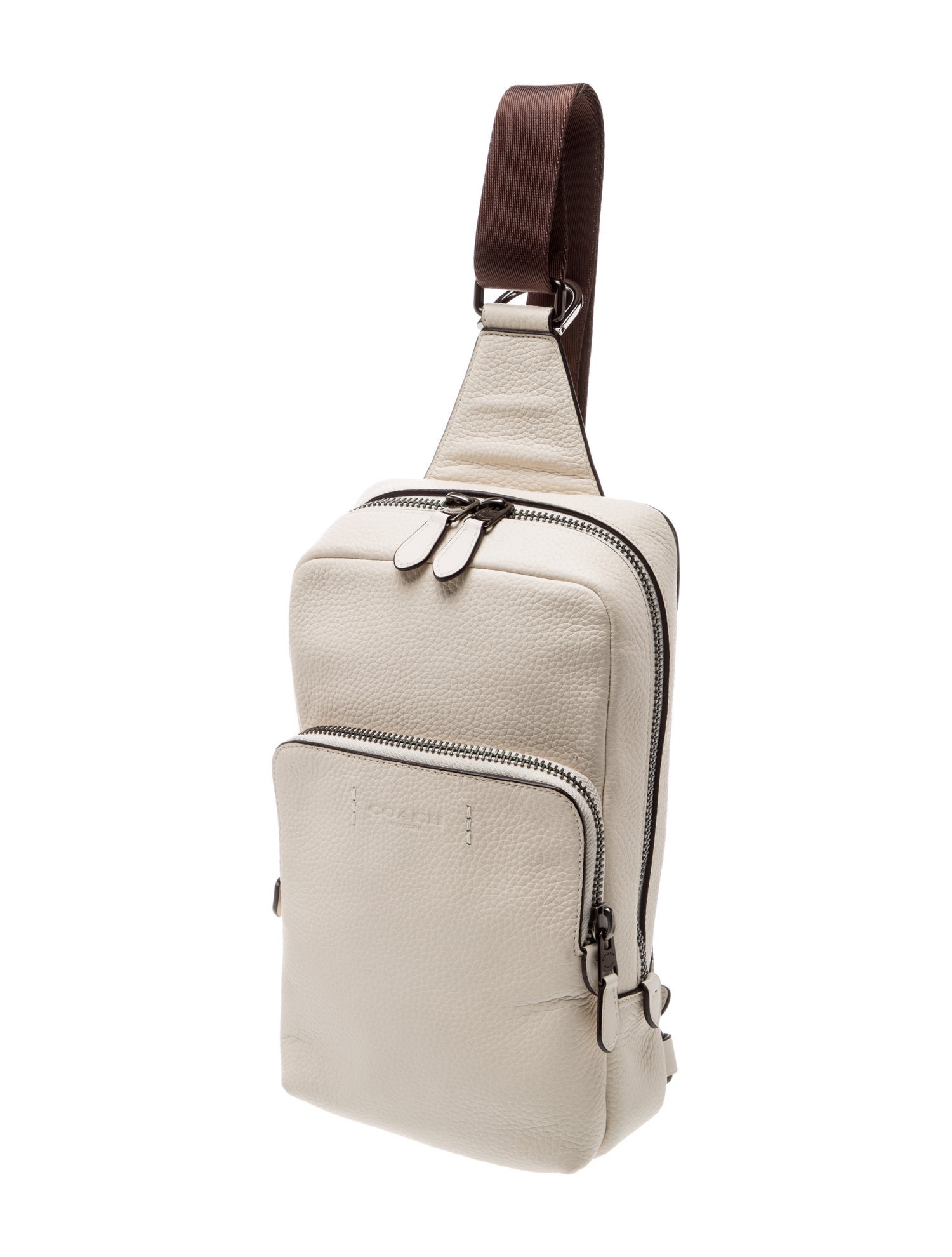 Coach Leather Backpack
