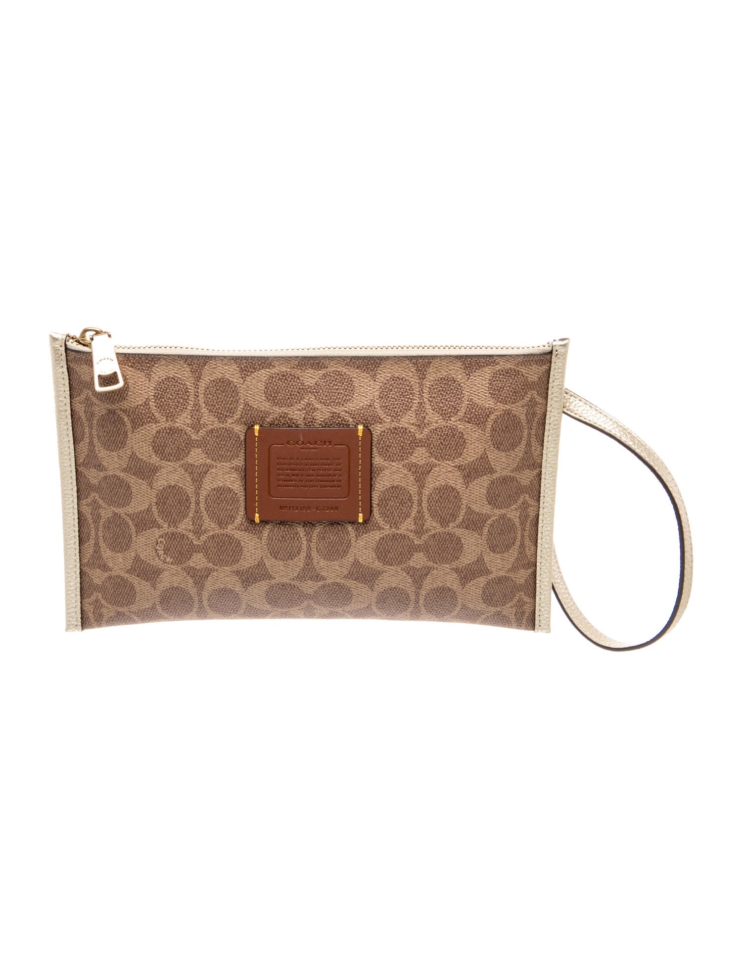 Coach Leather Clutch