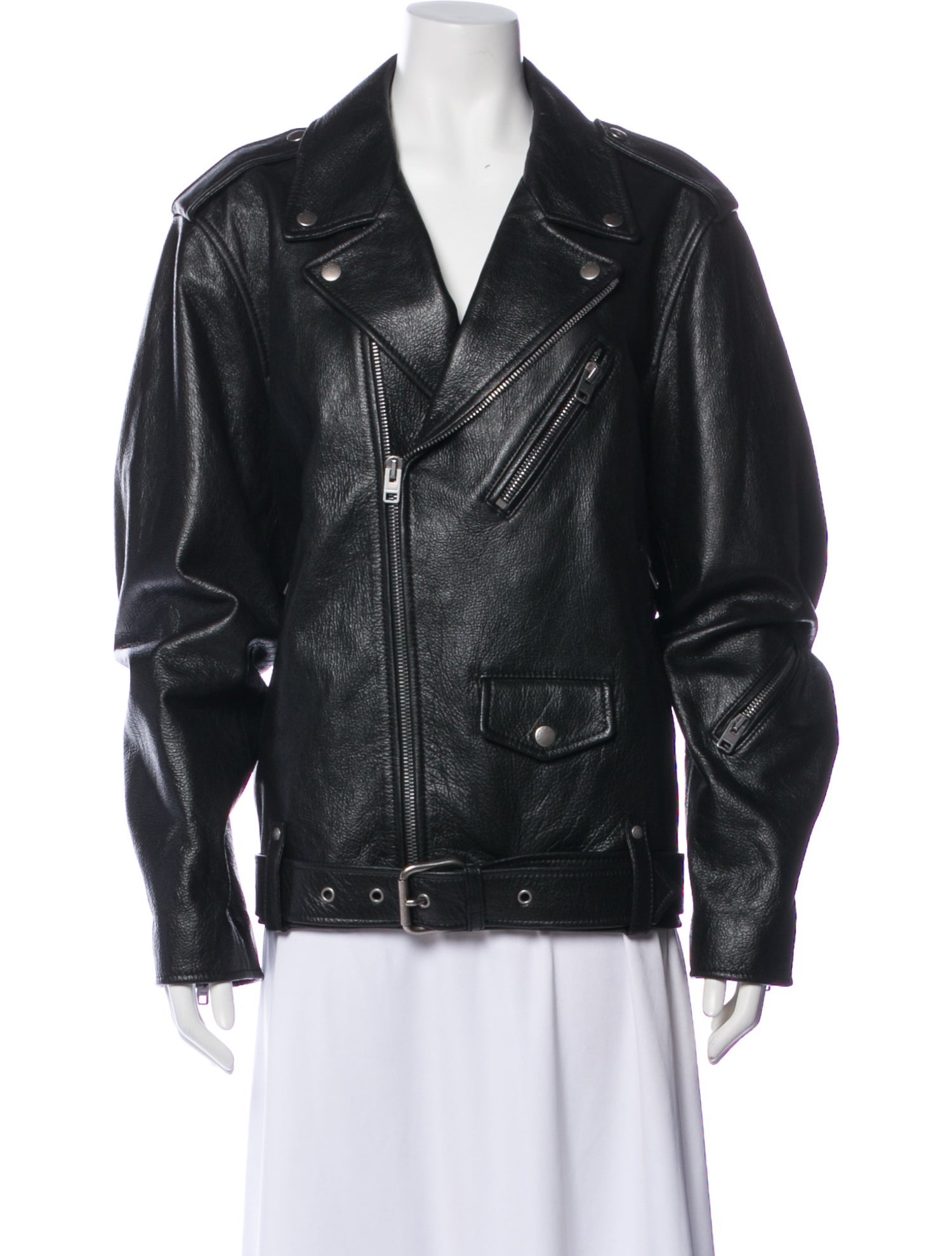 Coach Leather Biker Jacket
